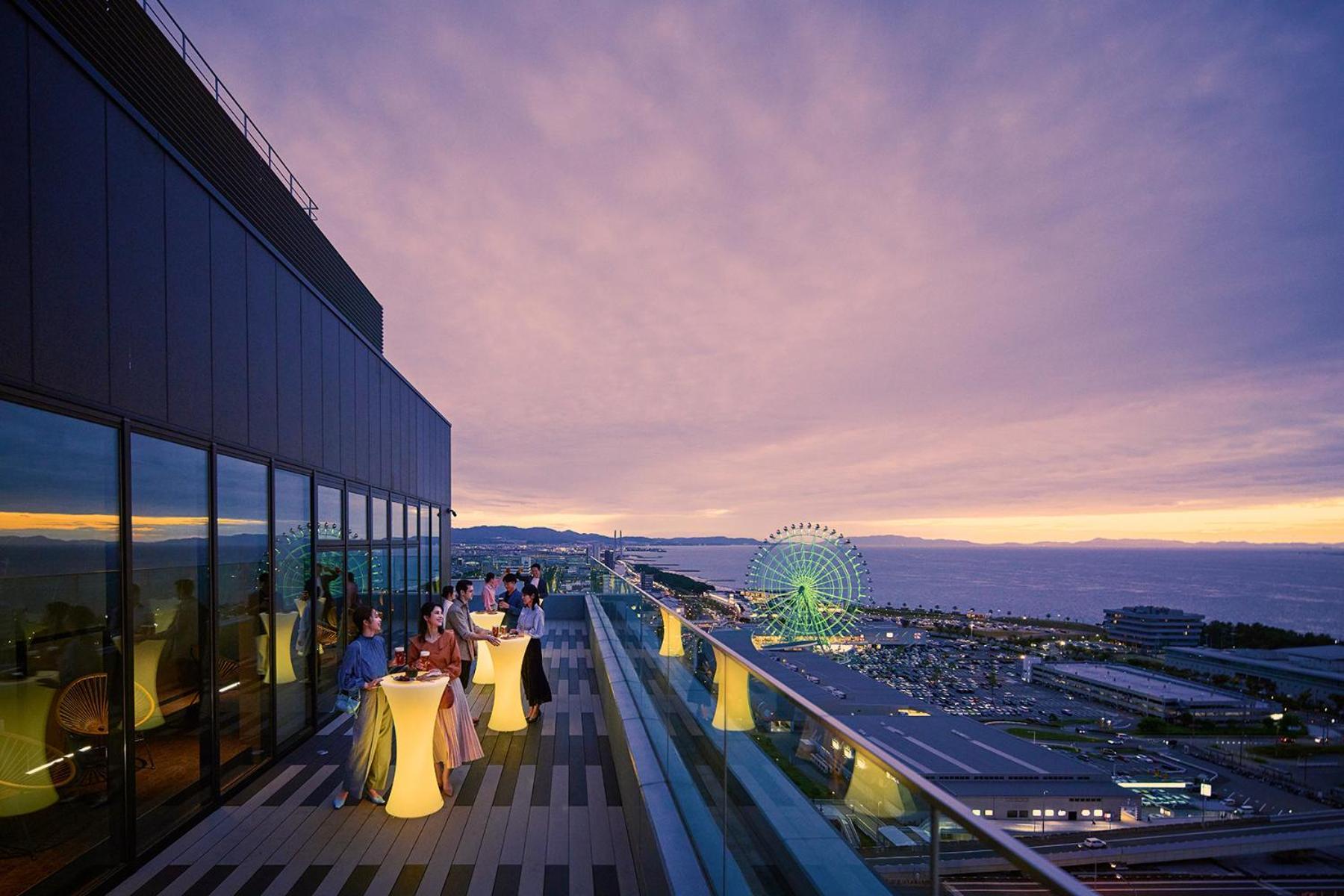Omo Kansai Airport By Hoshino Resorts Izumisano Bagian luar foto Sky Bar