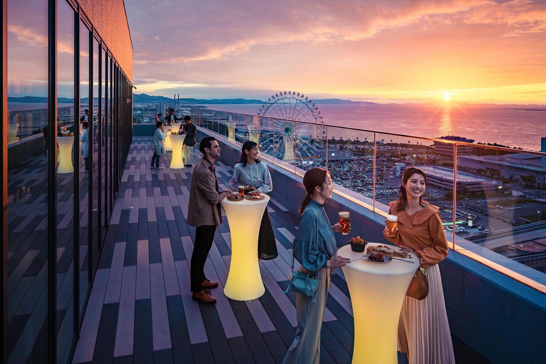 Omo Kansai Airport By Hoshino Resorts Izumisano Bagian luar foto Skyline